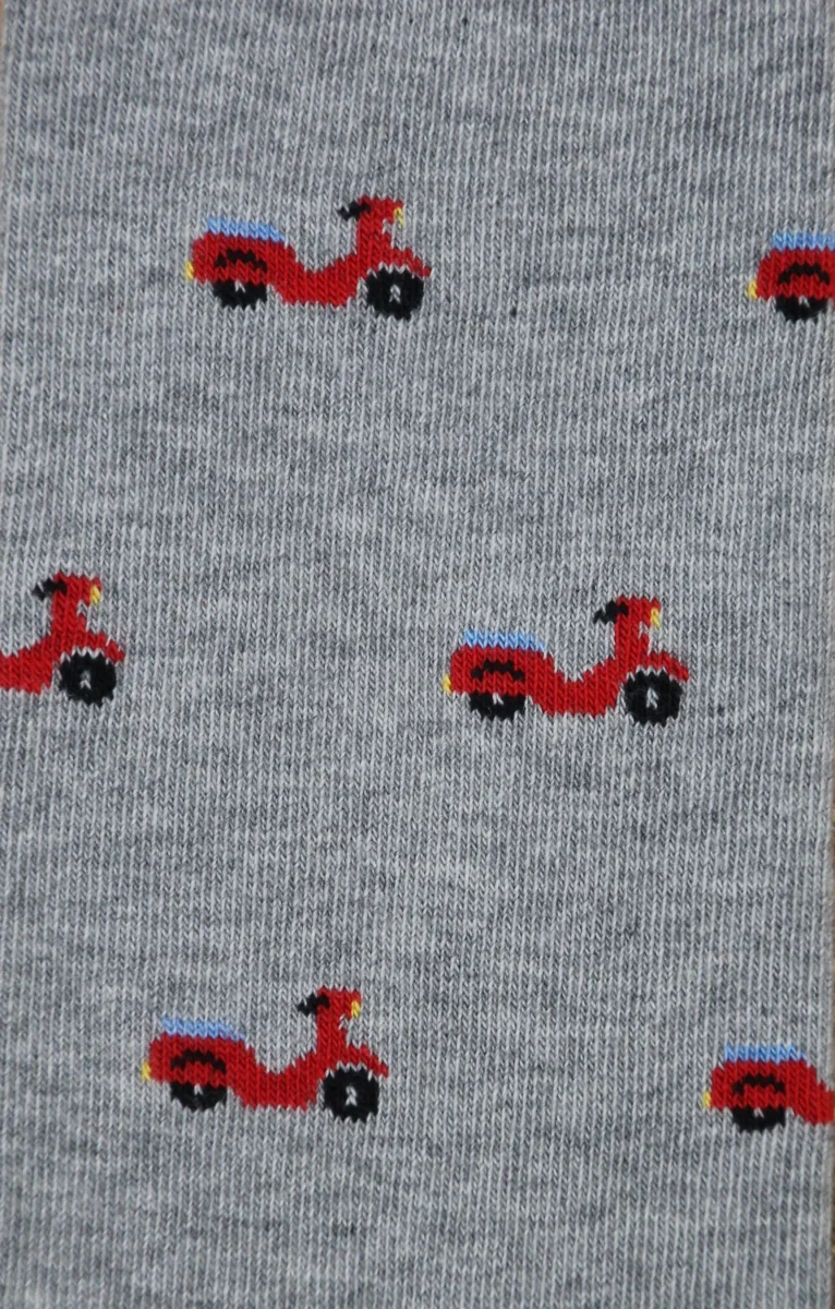 CALCETINES VESPAS GRIS CLARO - Imagen 3
