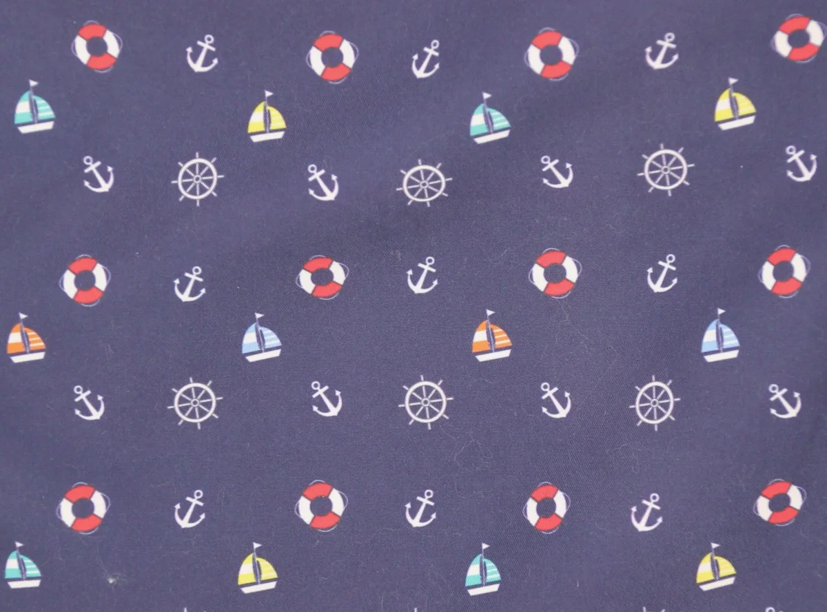 TRAJE DE BAÑO MOTIVOS MARINEROS AZUL MARINO - Imagen 4