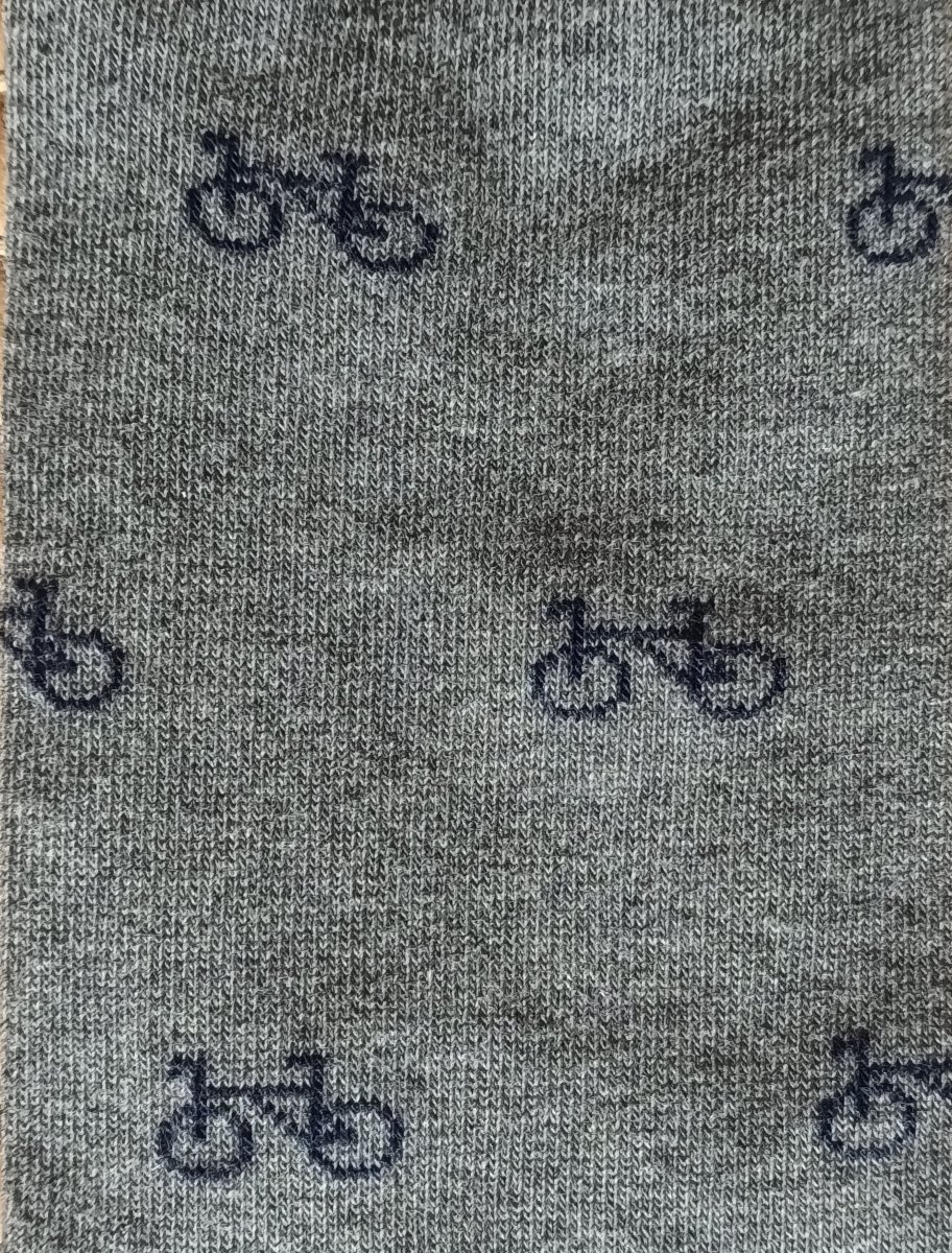 CALCETINES BICICLETA GRIS - Imagen 3