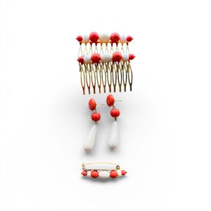 Conjunto Flamenco Gitanilla Coral y Hueso