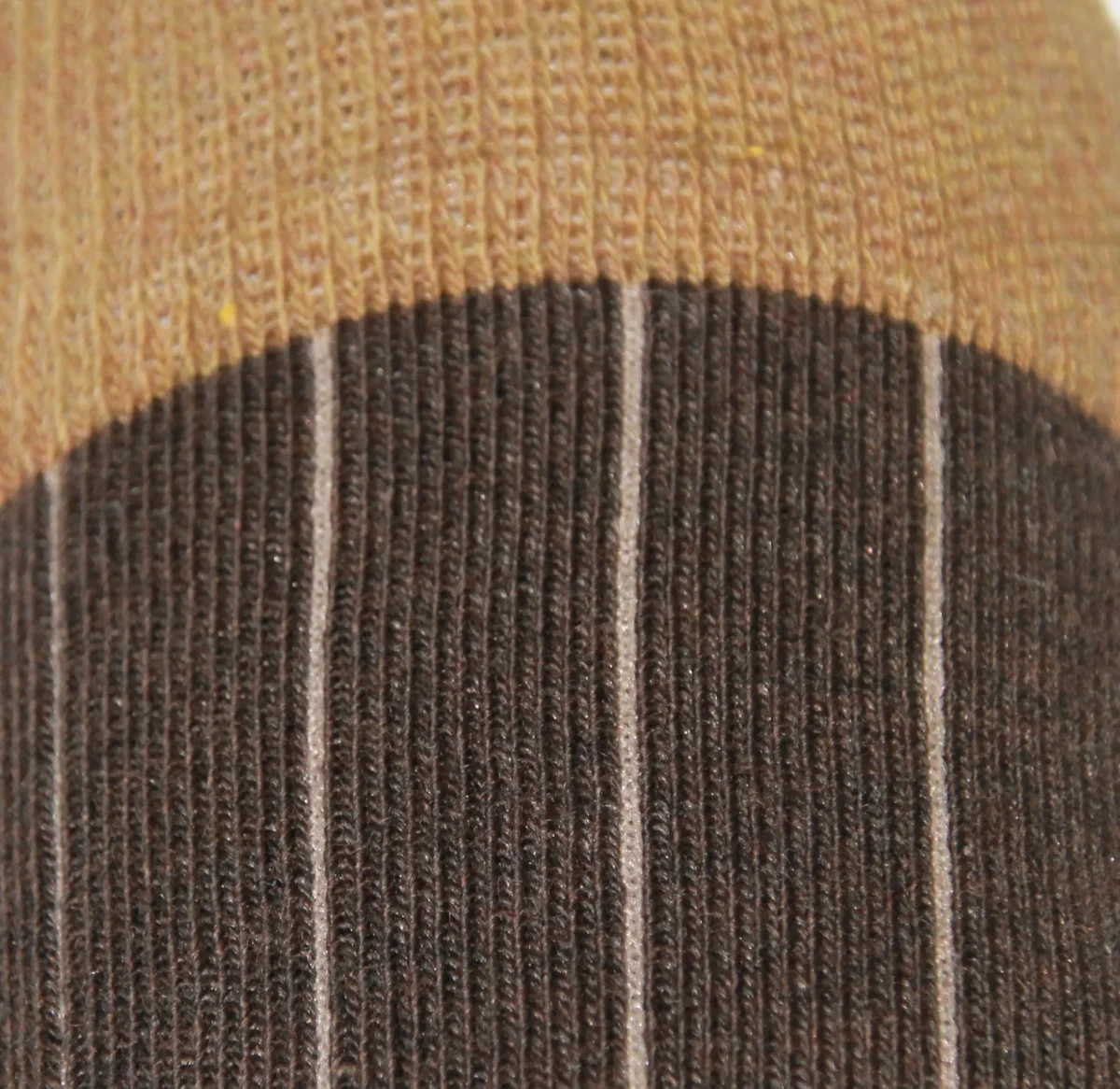 CALCETINES CANALÉ MARRÓN - BEIGE - Imagen 3