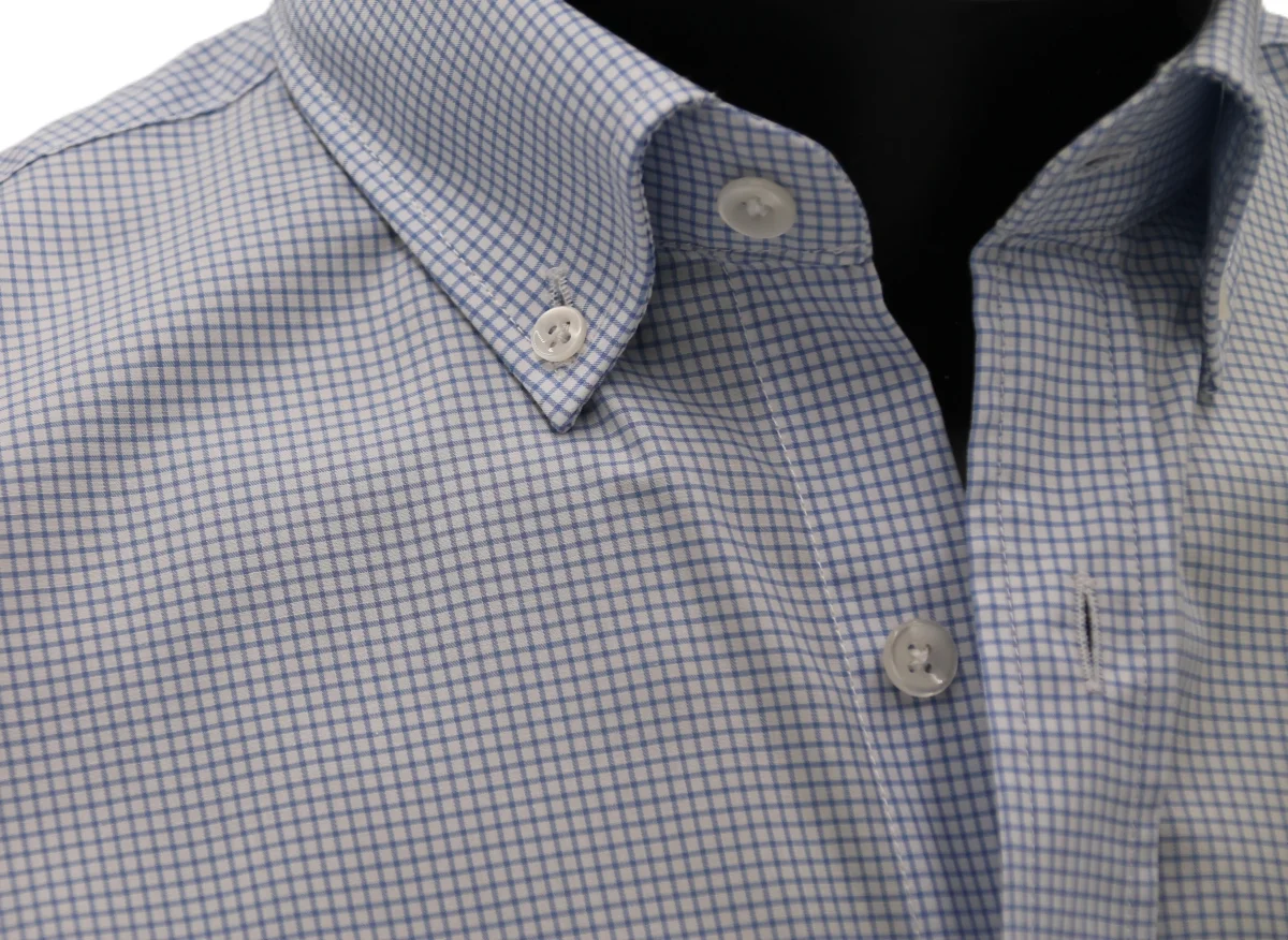 CAMISA BYB X THOMAS MASON - CUADRO FINO / BOLSILLO - Imagen 3