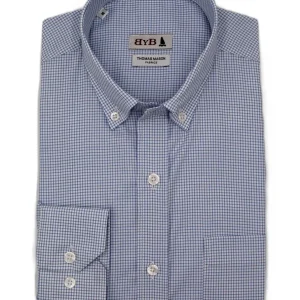 CAMISA BYB X THOMAS MASON - CUADRO FINO / BOLSILLO
