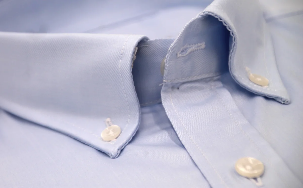CAMISA BYB X THOMAS MASON - AZUL / BOLSILLO - Imagen 3