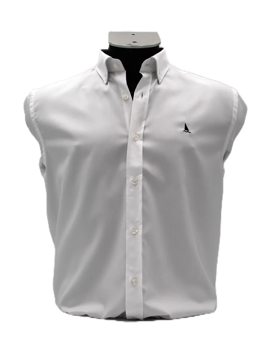 CAMISA BYB X THOMAS MASON - BLANCA - Imagen 2