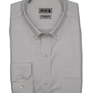 CAMISA BYB X THOMAS MASON - BLANCA / BOLSILLO