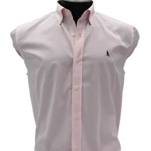 CAMISA BYB X THOMAS MASON - RAYAS ROSA
