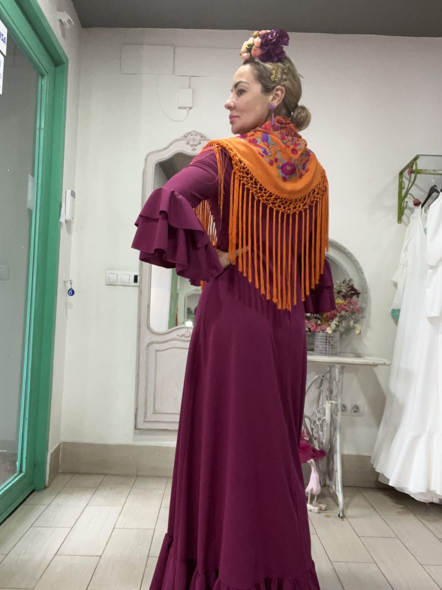 Modelo Amazona Buganvilla – Outlet Traje de Flamenca - Imagen 5