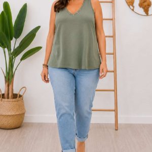 Top Tachas Kaki
