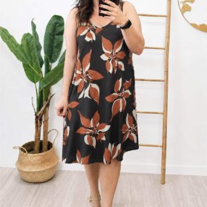 Vestido Palm Negro