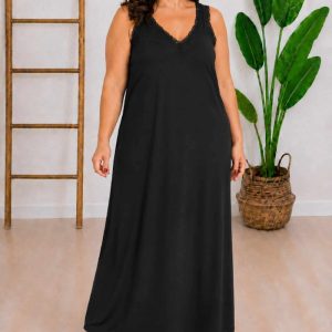 Vestido Lencero Negra