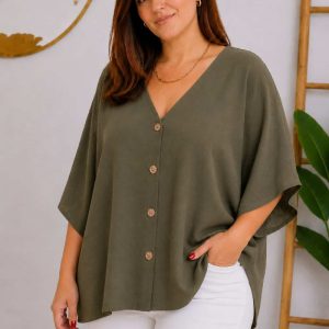 Blusa Maria Kaki