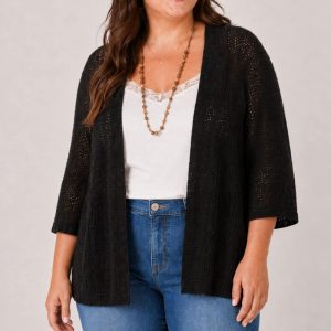 Chaqueta Calada Negra