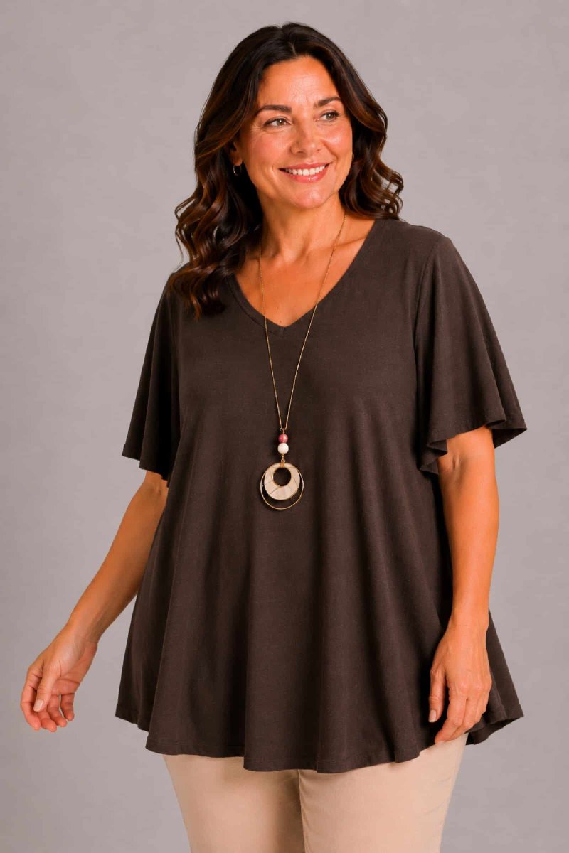 Blusa Sevilla Marron