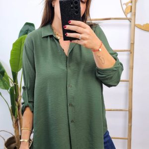 Camisa Graciela Kaki