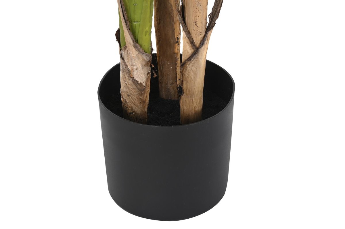 Palmera Artificial Grande de Poliéster y PP – 200 cm - Imagen 5