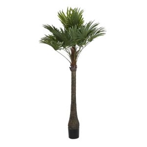 Palmera Artificial Grande de Poliéster y Polipropileno para Interiores