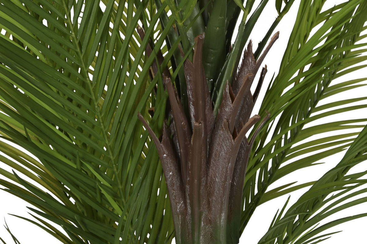 Palmera Artificial Grande de Polietileno con Base de Cemento - Imagen 4