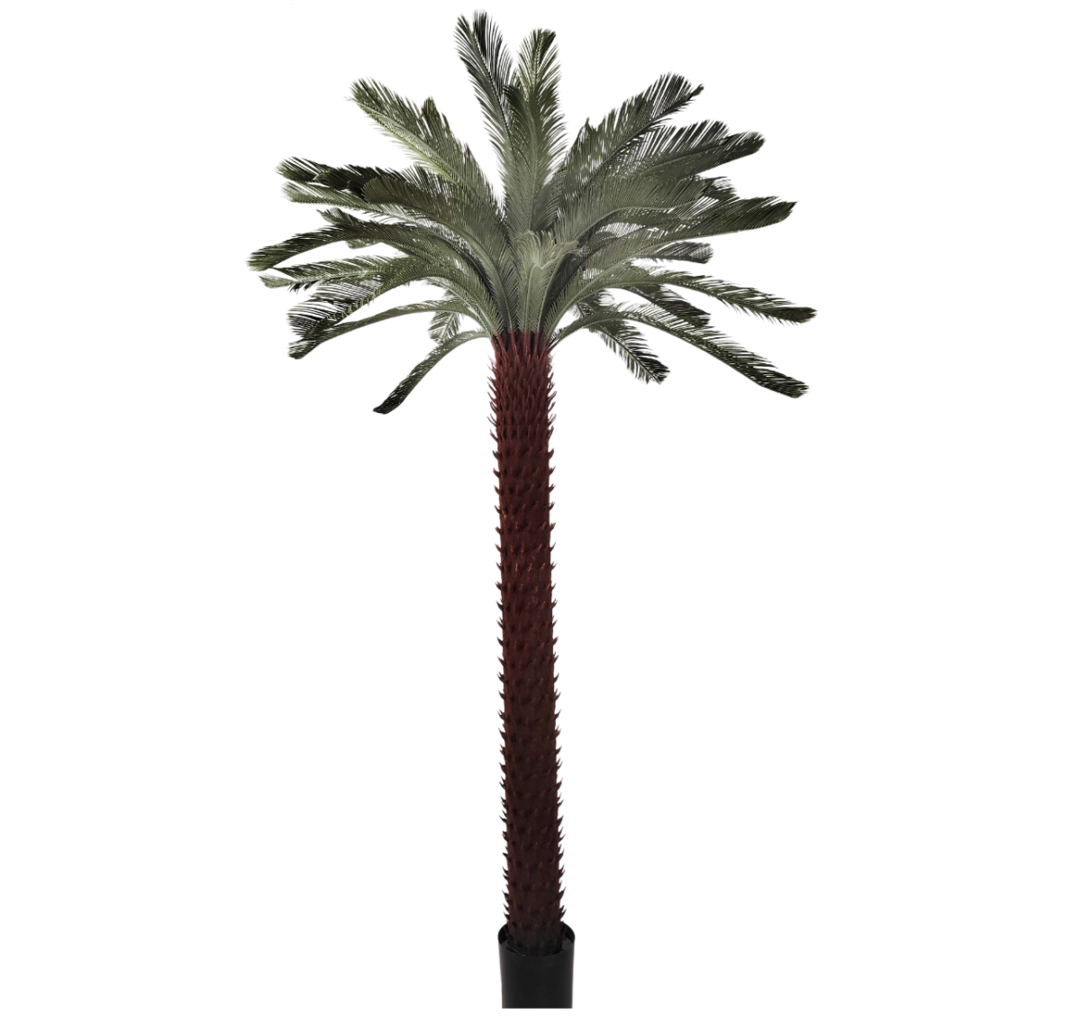 Palmera Artificial Grande de PE con Tronco Texturizado