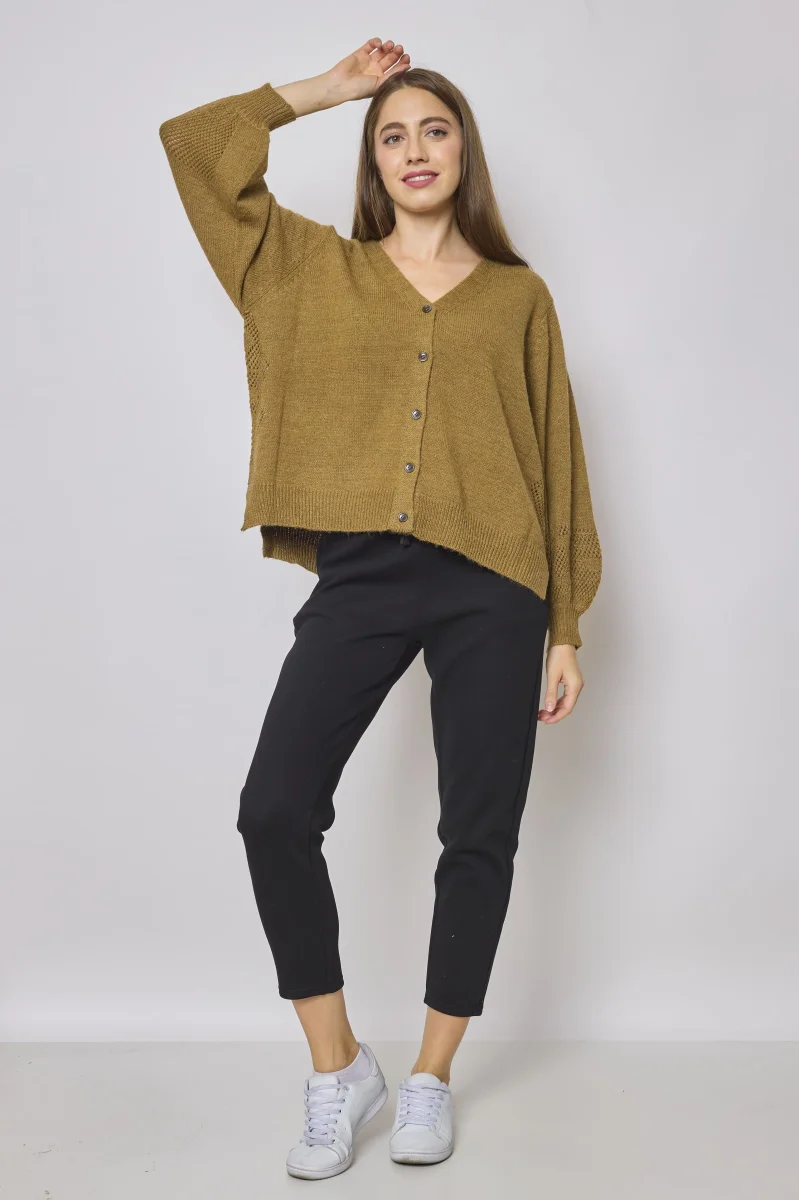 Gilet en laine et coton - Imagen 9
