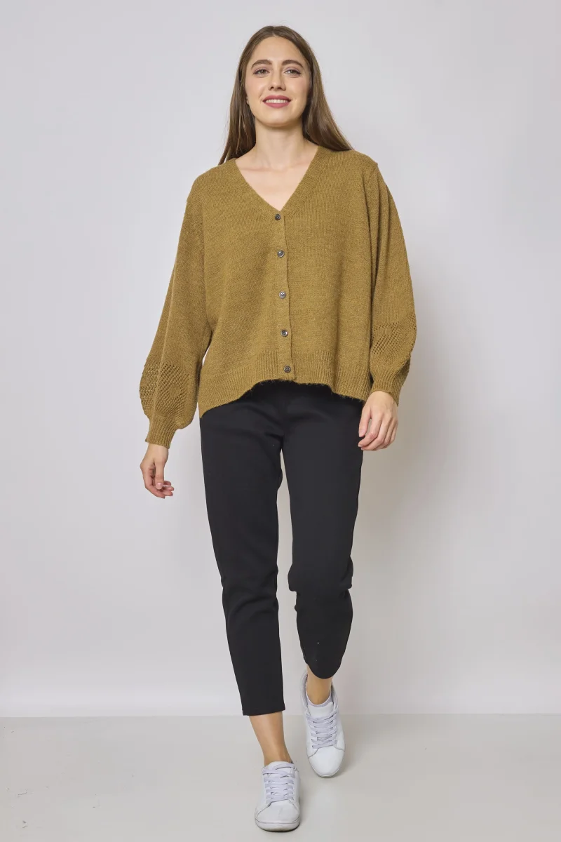 Gilet en laine et coton - Imagen 8