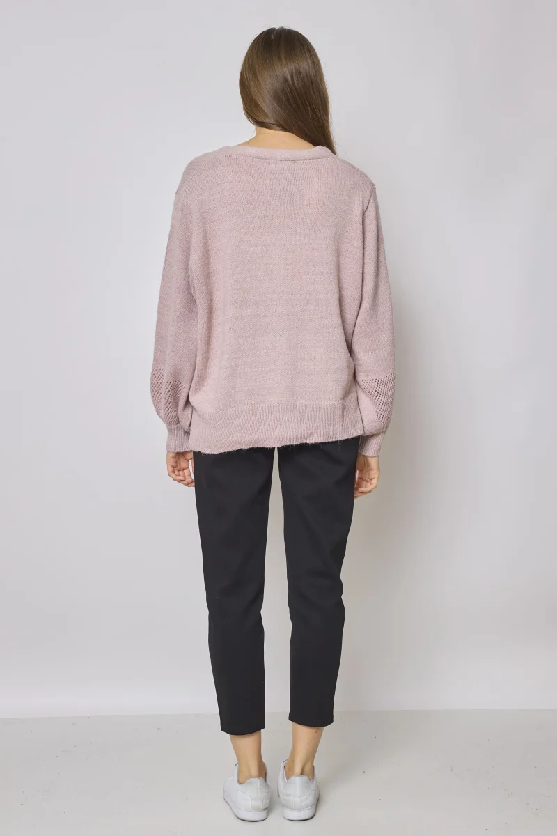 Gilet en laine et coton - Imagen 4
