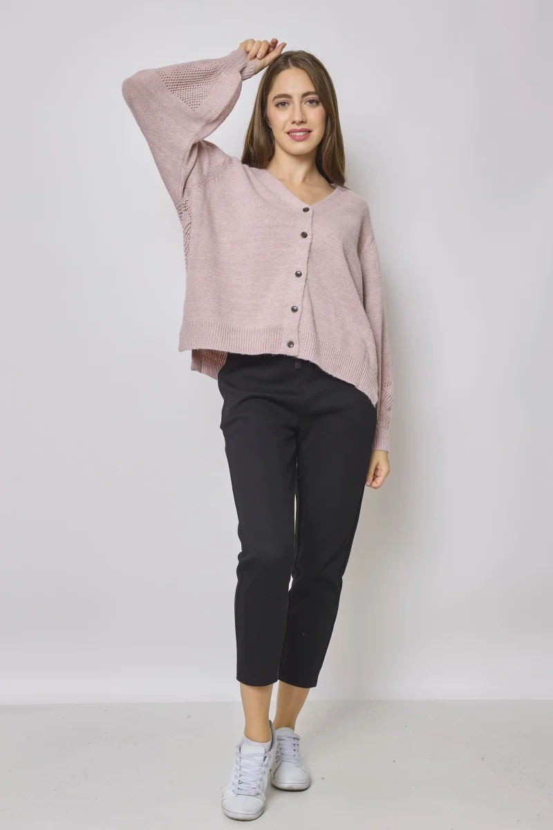 Gilet en laine et coton - Imagen 2