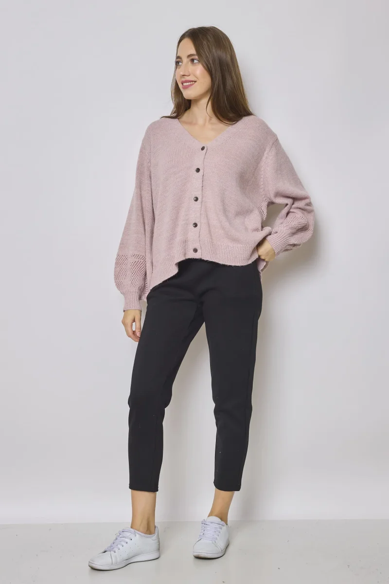 Gilet en laine et coton - Imagen 3