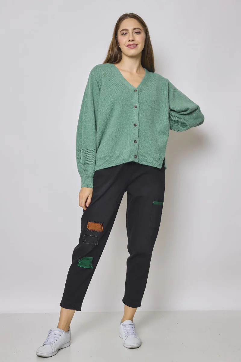 Gilet en laine et coton - Imagen 5