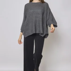 Pull hiver hachuré