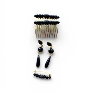 Conjunto Flamenco Azabache Clásico para la Feria