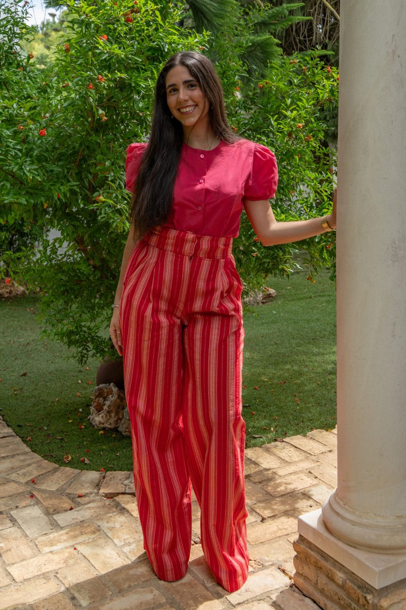 Pantalón Buganvilla: Elegancia Flamenca Versátil - Imagen 5