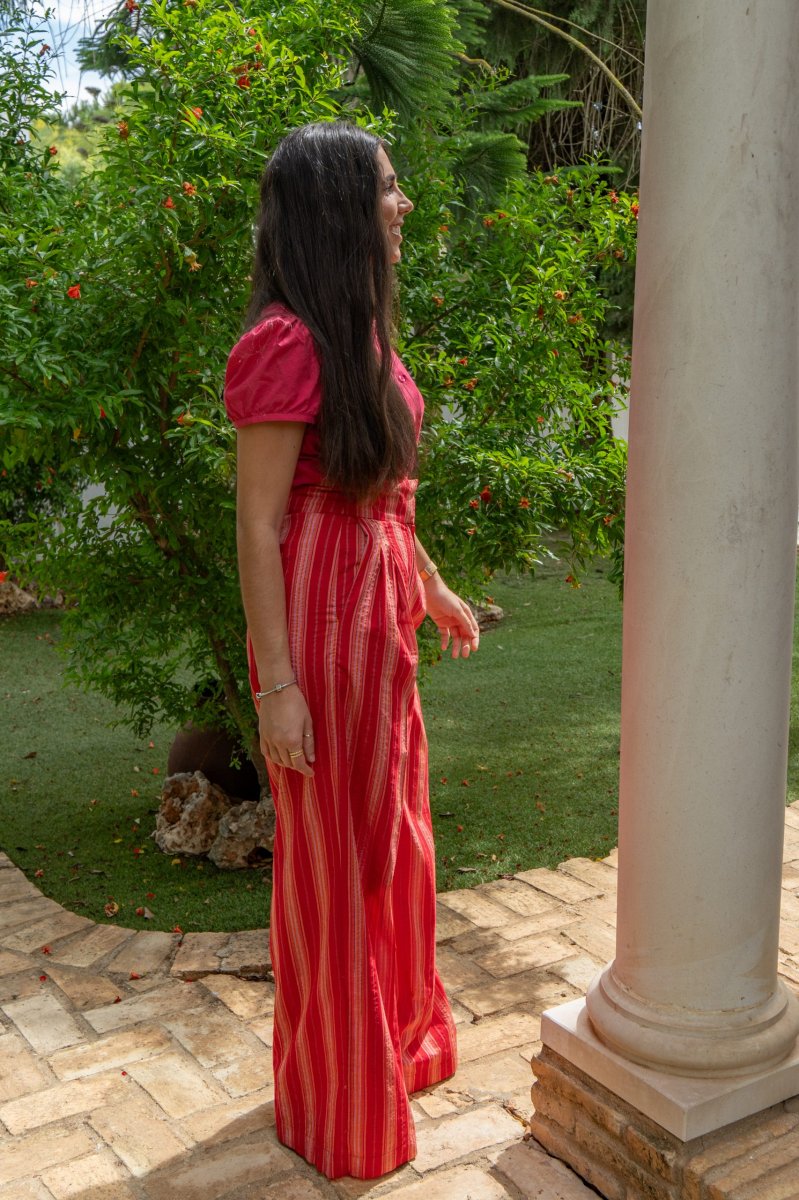 Pantalón Buganvilla: Elegancia Flamenca Versátil - Imagen 3
