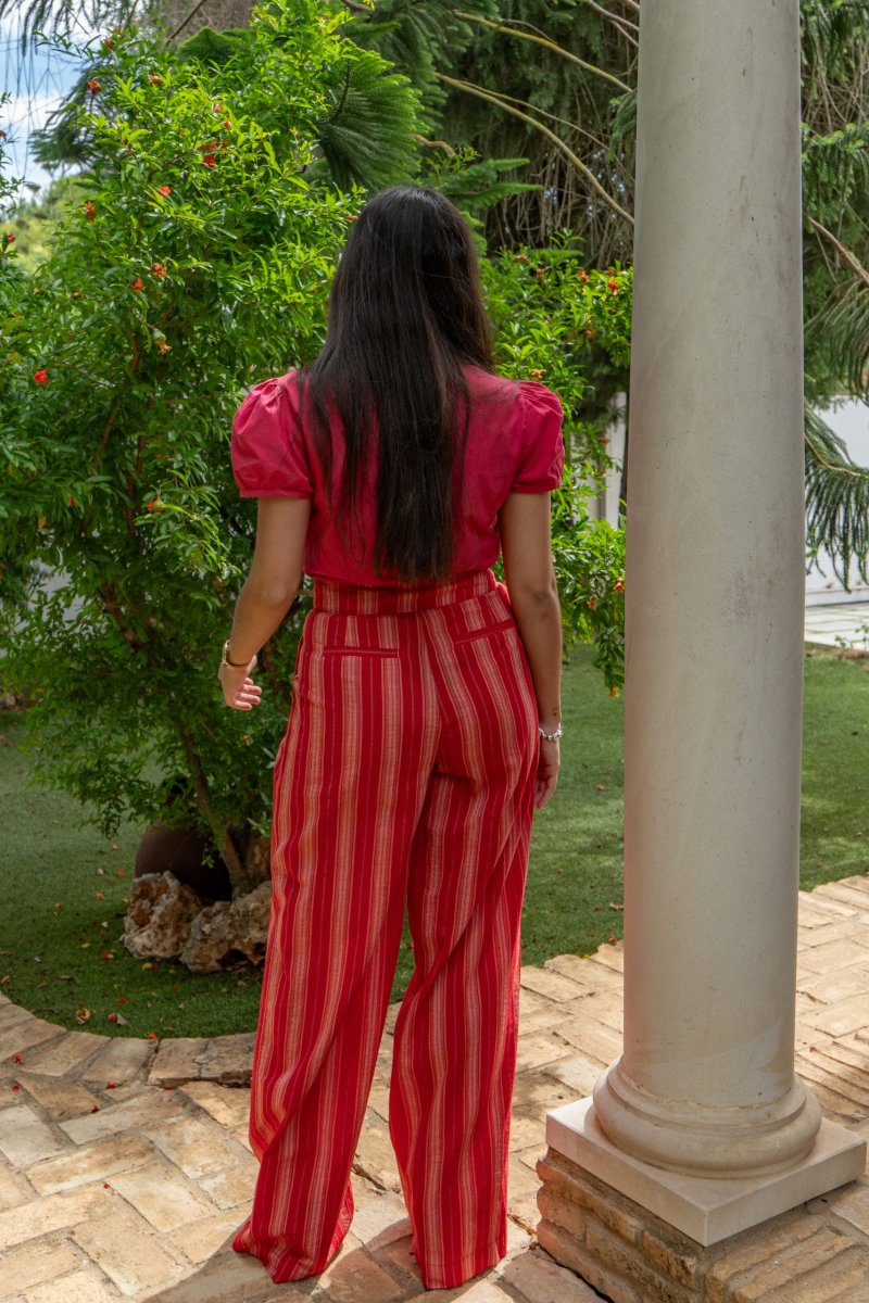 Pantalón Buganvilla: Elegancia Flamenca Versátil - Imagen 4