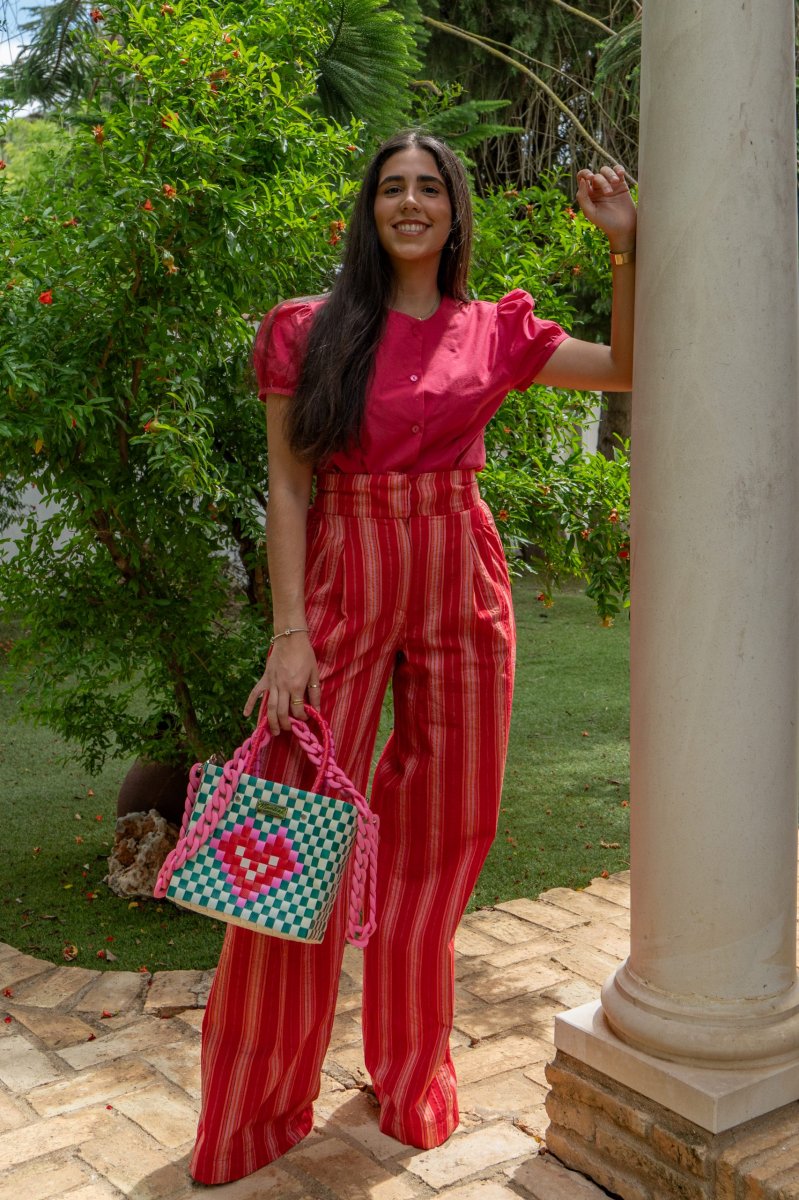 Pantalón Buganvilla: Elegancia Flamenca Versátil - Imagen 2