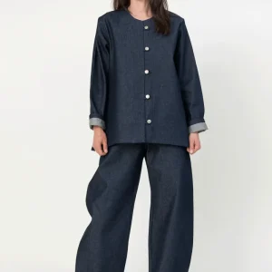 Chaqueta Desenlace azul