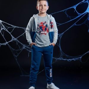 Conjunto niño Spiderman entretiempo azul 3 piezas