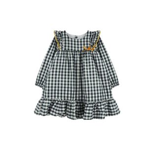Vestido Vichy  Negro