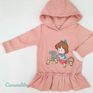 VESTIDO MUÑECA VOLANTE.