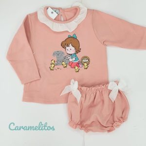 CONJUNTO BEBÉ POLLITOS