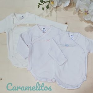 Body Bebe cruzado lazo manga larga