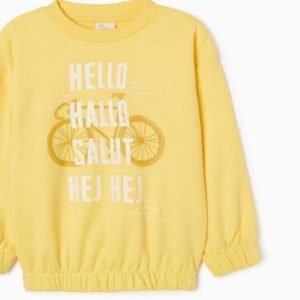 Sudadera zippy hello