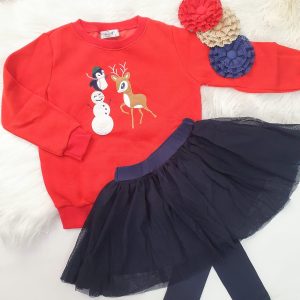 Conjutno falda tull navidad trapitos
