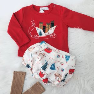 Conjunto unisex trapitos navidad