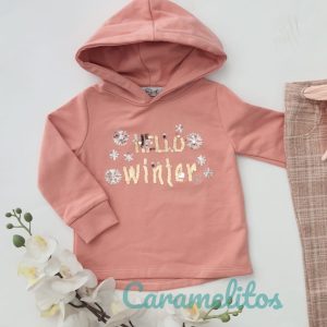 Sudadera brillo winter