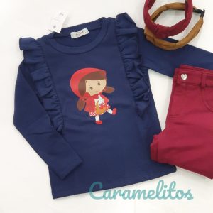 Sudadera trapitos caperucita