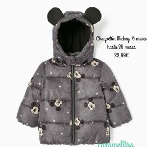 Chaqueton polar bebe mickey