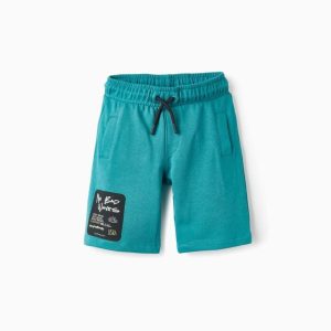 Pantalones zippy turquesa