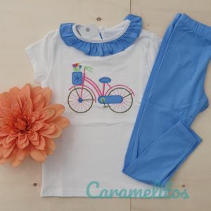Conjunto algodon isabella bicicleta