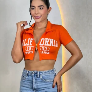 Blusa California Manga Corta
